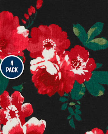 Toddler Girls Plaid Leggings 4-Pack