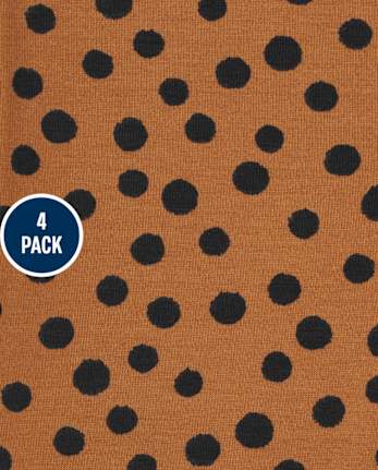 Toddler Girls Sunflower Leggings 4-Pack