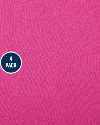 Lot de 4 paires de chaussures montantes et basses à éclaboussures de peinture pour filles