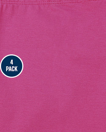 Girls Doodle Leggings 4-Pack