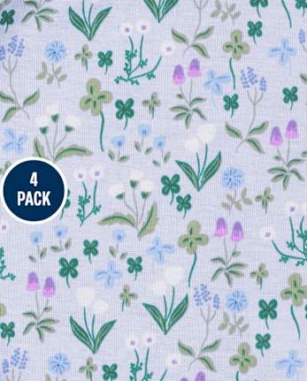 Body de unicornio para bebé niña, paquete de 4