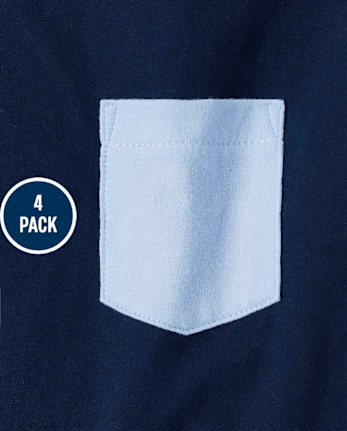 Paquete de 4 camisetas para niño