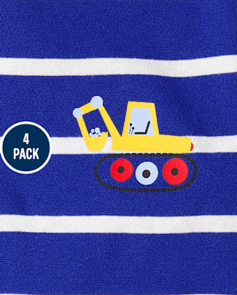 Lot de 4 hauts de chantier pour bébés et tout-petits garçons