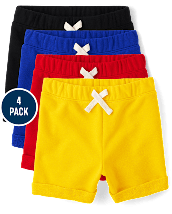 Baby And Toddler Boys Roll Cuff French Terry Shorts