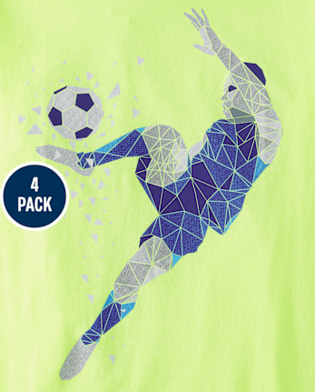 Boys Sports Graphic Tee 4-Pack