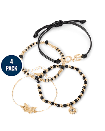 Girls Love Bracelet 4-Pack