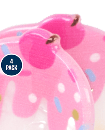 Girls Dessert Claw Clip 6-Pack