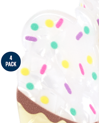 Girls Dessert Claw Clip 6-Pack