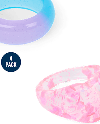 Girls Ring 4-Pack
