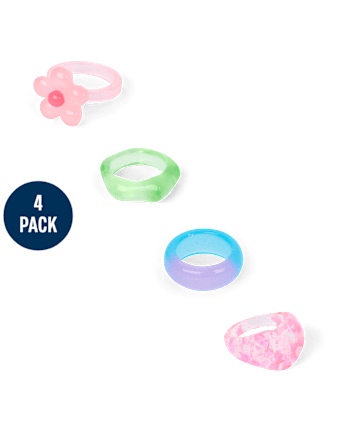 Girls Ring 4-Pack