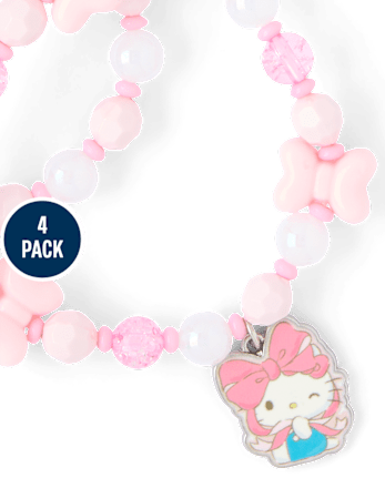 Girls Hello KittyÂ® BFF Bracelet 4-Pack