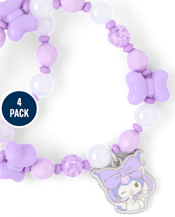Girls Hello KittyÂ® BFF Bracelet 4-Pack