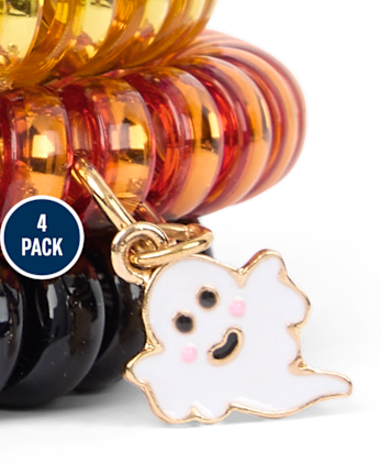Girls Halloween Coil Bracelet 3-Pack