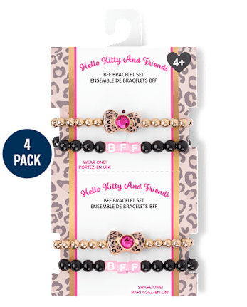 Bracelet Hello Kitty® BFF pour filles (lot de 4) - MULTI CLR