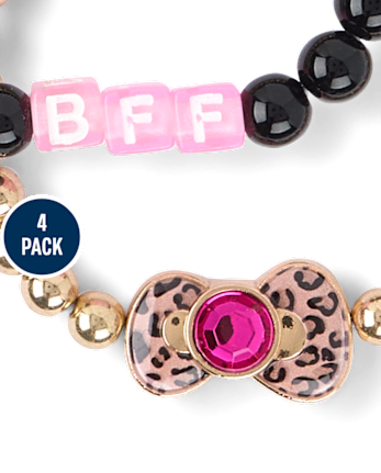 Bracelet Hello Kitty® BFF pour filles (lot de 4) - MULTI CLR