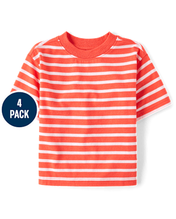 Baby And Toddler Print Tee 4-Pack