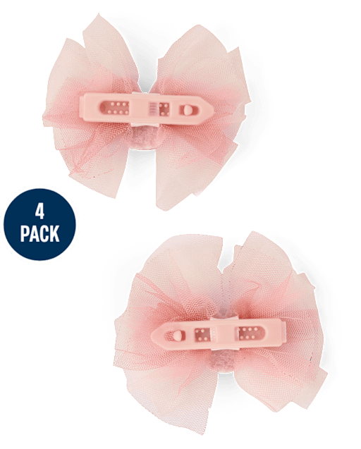 Girls Bow 4-Piece Hair Set - Le Petite Ballet - lbl_product_image_view_2