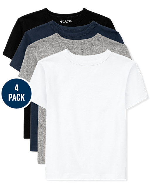 Boys Tee Shirt 4-Pack
