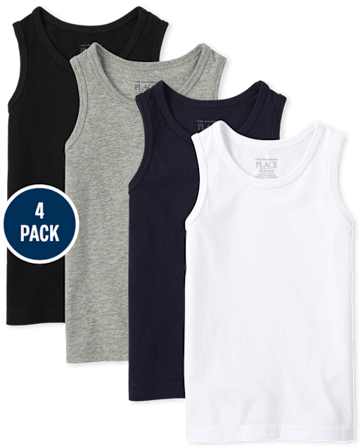 Baby And Toddler Boys Tank Top 4-Pack