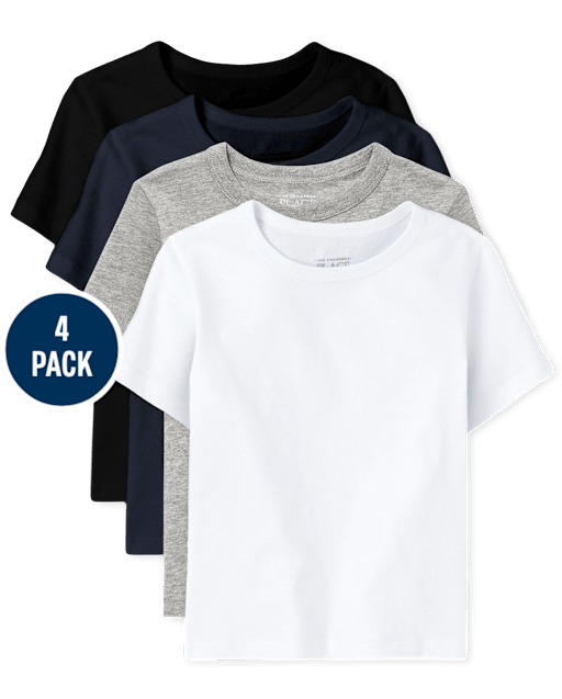 Baby And Toddler Boys Tee Shirt 4-Pack