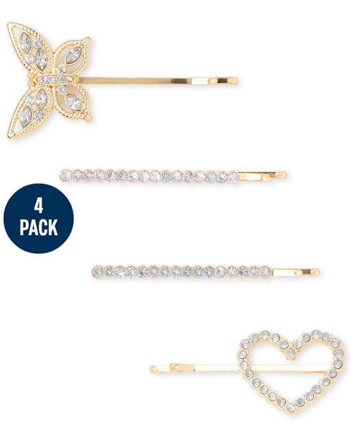 Girls Butterfly Hair Clip 4-Pack