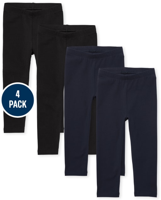 Toddler Girls Leggings 4-Pack