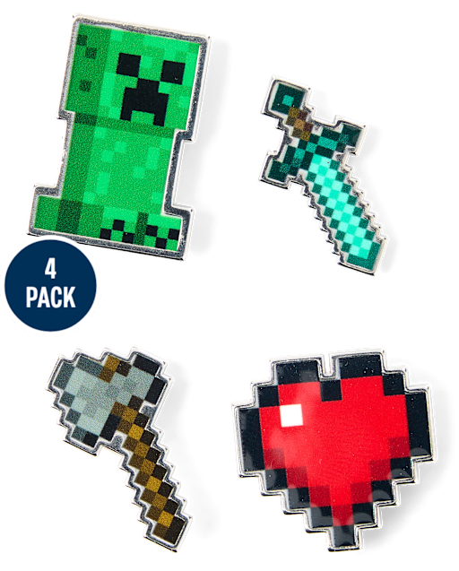 Boys Minecraftâ¢ Pin 4-Pack