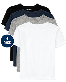 Boys Tee Shirt 4-Pack