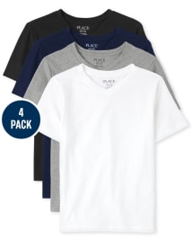 Boys Tee Shirt 4-Pack