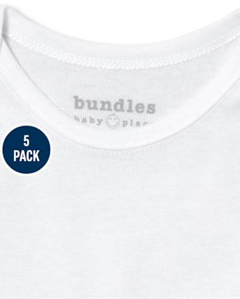 Unisex Baby Bodysuit 5-Pack