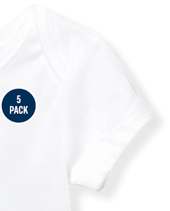 Unisex Baby Bodysuit 5-Pack