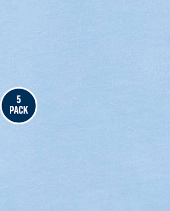 Girls Uniform Soft Stretch Pique Polo 5-Pack