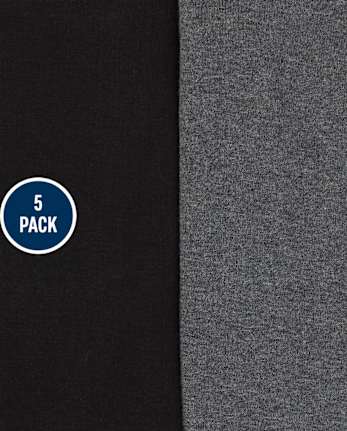 Boys Sports Boxer Brief Underwear 5-Pack