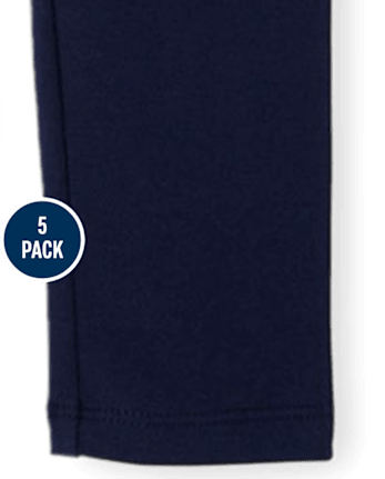 Paquete de 5 calzas para niñas