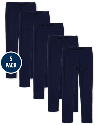 Lot de 5 leggings pour filles