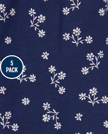 Leggings estampados para niñas, paquete de 5