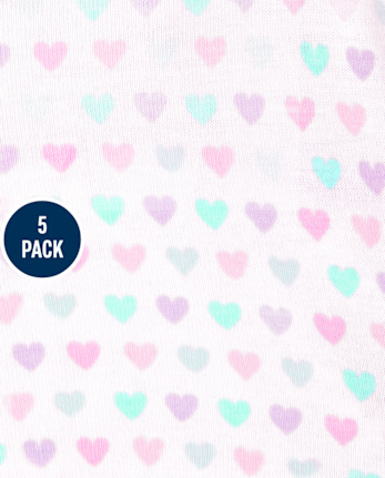 Lot de 5 bralettes pour filles