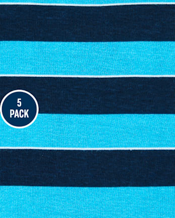 Boys Shark Boxer Brief Underwear 5-Pack