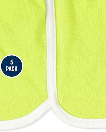 Girls Dolphin Shorts 5-Pack
