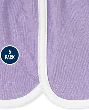 Girls Dolphin Shorts 5-Pack