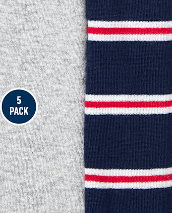 Lot de 5 bodys universitaires pour bébé garçon