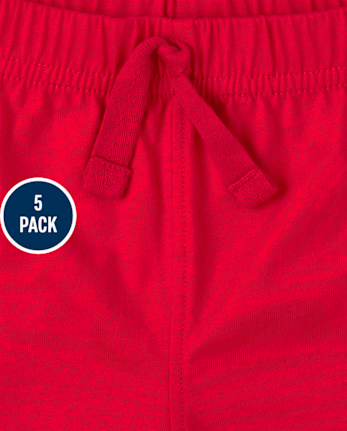Baby Boys Shorts 5-Pack