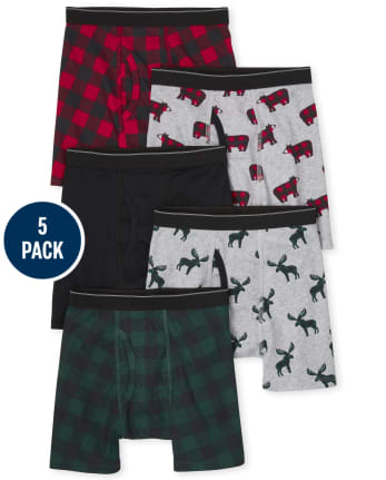 Buffalo David Bitton Boy's Boxer Briefs / Boy's Underwear / Red