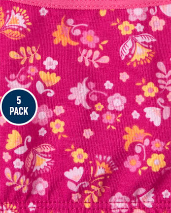 Lot de 5 bralettes licorne pour fille