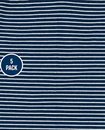 Lot de 5 leggings imprimés pour fille