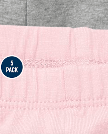 Girls Cartwheel Shorts 5-Pack