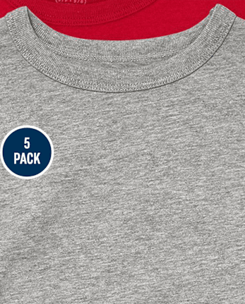 Boys Tee Shirt 5-Pack