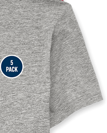 Boys Tee Shirt 5-Pack