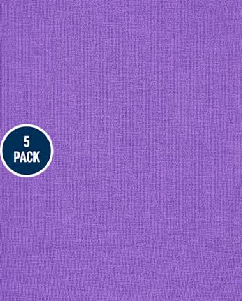 Paquete de 5 calzas para niñas