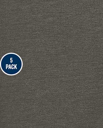 Girls Print Leggings 5-Pack